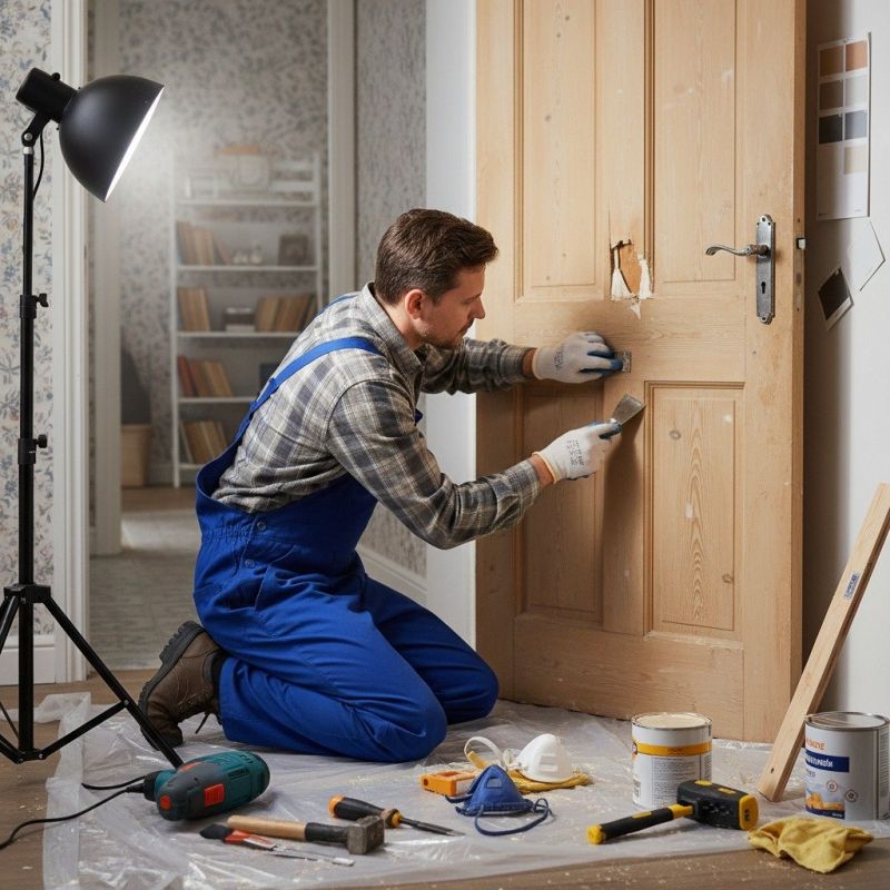 Door Frame Repair in Conroe, TX