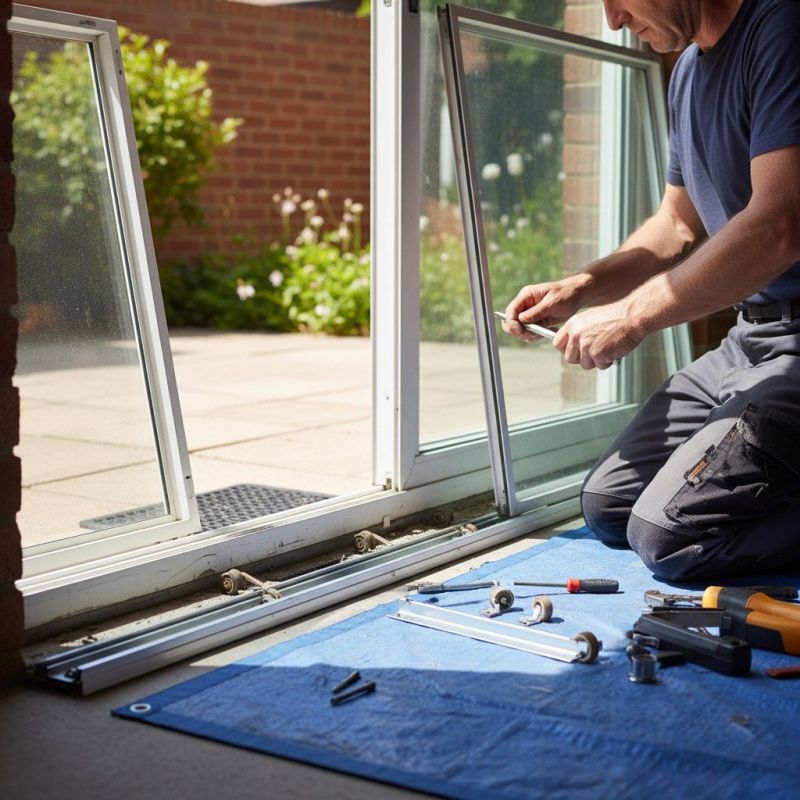 Door Track Installation in Alpharetta, GA