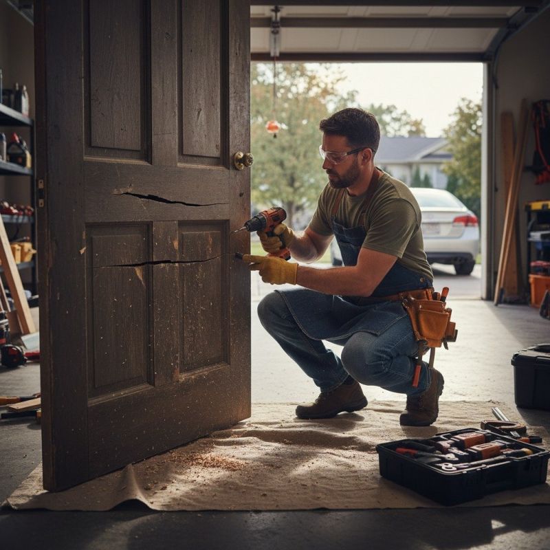 Entrance Door Repair in Conroe, TX