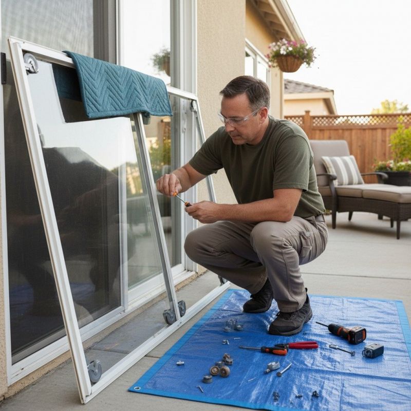 Sliding Glass Door Repair in Alpharetta, GA