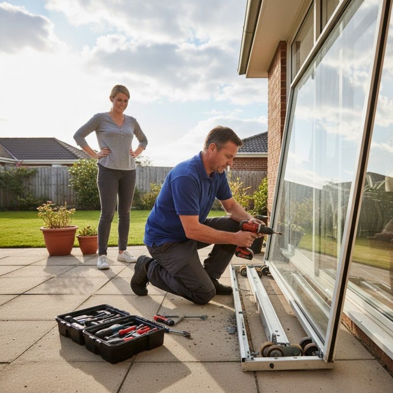 Sliding Patio Door Repair in Alpharetta, GA