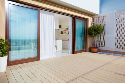 Wood Sliding Door Installation in Raleigh, NC